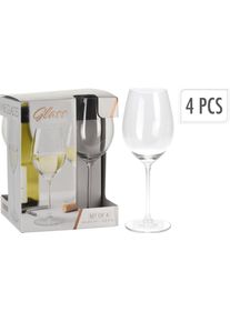 Koopmann Lot de 4 verres &agrave; vin blanc EH