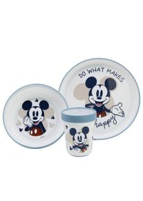 b store Set vaisselle 3 &eacute;l&eacute;ments Mickey Mouse BABY