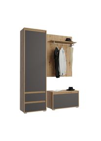 Vestiaire combin&eacute; 3 &eacute;l&eacute;ments ADWA