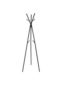 CARRYHOME Kleiderst&auml;nder, Schwarz, Metall, 50x171x50 cm, Garderobe, Garderobenst&auml;nder