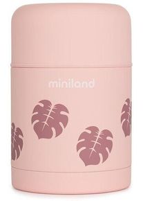 Miniland Food Thermy Leaves 600 ml | rosa