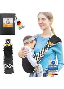 Portabeb&eacute;s Gubby Gups | negro/blanco