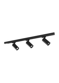 MOLTO LUCE Moove Syst&egrave;me de rail triphas&eacute; 230 V, set complet avec 3 projecteurs Moove GU10, 55-00002,