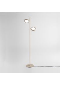 GEA LUCE GPIA Lampadaire &agrave; 2 sources lumineuses, rond, LED, GPIT20,