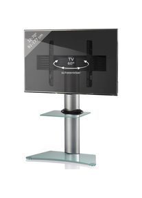 Vcm Wohnzimmertisch &raquo;Universal TV Fernseh St&auml;nder Standfu&szlig; Alu Zental&laquo; 1 Stk. tlg.