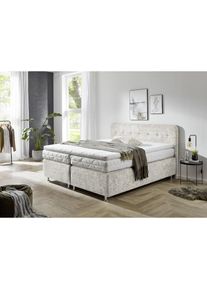 Westfalia Schlafkomfort Boxspringbett &raquo;Sapporo&laquo; Inkl. Zierkissen, w&auml;hlbar in H2, H3 & H4