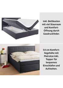 Collection AB Boxbett &raquo;"Athena", OTTOs Choice, Topseller wahlweise mit Bettkasten&laquo; inkl. Topper bei Ausf&uuml;hrung mit Matratze, in H&auml;rtegraden H2, H3, H4