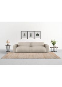 Trendmanufaktur Big-Sofa &raquo;Braga, mit hochwertigem Kaltschaum, Megasofa, in Cord erh&auml;ltlich&laquo; modernes Big-Sofa, Couch mit hohem Sitzkomfort, 254/72/107