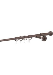 mydeco Gardinenstange &raquo;20mm Ball Wandtr&auml;ger 12 cm&laquo; 1 l&auml;ufig-l&auml;ufig Fixma&szlig;