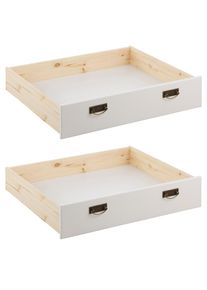 OTTO home Schublade &raquo;Madrid&laquo; 2 Stk. tlg. aus Massivholz, der Unterboden ist aus einer Hartfaserplatte