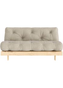 Karup Design Daybett &raquo;Daybett Roots Schlafsofa &ndash; G&auml;stebett & Sofa aus FSC -Kiefer&laquo; Inkl. Futonmatratze, in mehreren Gr&ouml;&szlig;en & Farben erh&auml;ltlich