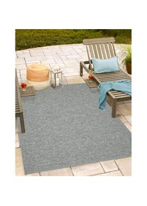 the carpet Teppich &raquo;Calgary&laquo; rechteckig 1 mm H&ouml;he moderner robuster In und Outdoor Teppich