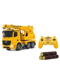 Jamara RC-Truck &raquo;Schwerlastkran Mercedes Arocs&laquo; mit Signallichtern
