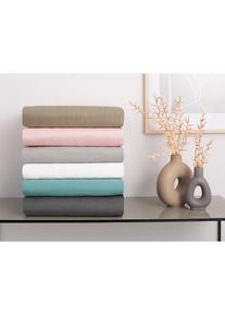 OTTO home Spannbettlaken &raquo;Cremona Comfort&laquo; In Qualit&auml;ten: Baumwolle/Elasthan oder Biber, Matratzen bis 20 cm H&ouml;he