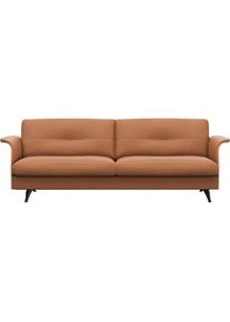 FLEXLUX 3-Sitzer &raquo;Glow bequem und komfortabel durch hochwertigen Sitzaufbau, Designsofa&laquo; Skandinavisches Design, In hochwertiger Verarbeitung