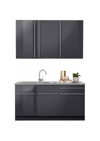 Wiho-K&uuml;chen wiho K&uuml;chen Pantryk&uuml;che &raquo;Chicago&laquo; ohne E-Ger&auml;te, Breite 160 cm