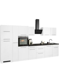 Wiho-K&uuml;chen wiho K&uuml;chen K&uuml;chenzeile &raquo;Unna&laquo; mit E-Ger&auml;ten, Breite 370 cm