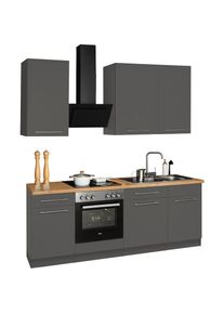 Wiho-K&uuml;chen wiho K&uuml;chen K&uuml;chenzeile &raquo;Unna&laquo; ohne E-Ger&auml;te, Breite 220 cm