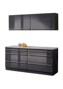 Wiho-K&uuml;chen wiho K&uuml;chen K&uuml;che &raquo;Chicago&laquo; ohne E-Ger&auml;te, Gesamtbreite 180 cm