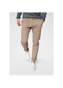 Jack & Jones Jack & Jones Chinohose &raquo;JJIMARCO mit Badge und hohem Tragekomfort&laquo; unifarben, modisch, slim fit, Baumwollmischung beige, Gr&ouml;&szlig;e 29