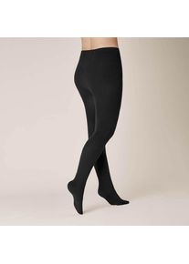 Kunert Strickstrumpfhose &raquo;Strumpfhose Sensual Cotton Curvy&laquo; grau, Gr&ouml;&szlig;e 45-47