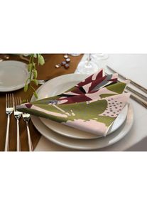 Adam Stoffserviette &raquo;Jungle&laquo; GOTS organic, zertifiziert durch CERES 0242Made in Germany