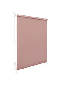 LICHTBLICK ORIGINAL Seitenzugrollo &raquo;Uni Rollo&laquo; verdunkelnd Verdunkelung energiesparend ohne Bohren verspannt mit Klemmtr&auml;ger und Farbbeschichtung - 