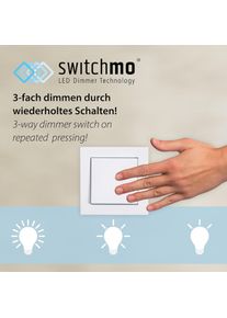 JUST LIGHT Pendelleuchte &raquo;RITUS&laquo; LED-Board 1 Stk. Warmwei&szlig; LED, dimmbar, Switchmo
