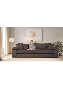 Home Affaire Big-Sofa &raquo;Soft&Cosy XXL, B: 303 cm - OTTO. Verl&auml;ssliche Qualit&auml;t.&laquo; Mega-Sofa, Cord oder Chenille-Struktur, mit Federkern & 4 Zierkissen