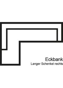 exxpo - sofa fashion Essbank &raquo;Barista, bequem und elegant, hohe Bodenfreiheit&laquo; Eckbank Barista bequem und elegant, hochwertige Detailverarbeitung