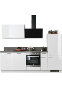 KOCHSTATION K&uuml;chenzeile &raquo;KS-Scafa, vormontiert, mit h&ouml;henverstellbaren F&uuml;&szlig;en, vormontiert, mit&laquo; Soft-Close, wahl. mit E-Ger&auml;ten inkl. Geschirrsp&uuml;ler, 