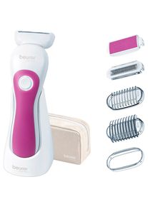 Beurer Elektrok&ouml;rperrasierer &raquo;HL 36&laquo; 4 Stk. Aufs&auml;tze Wasserfest, inkl. Trimmaufsatz, mit Akku