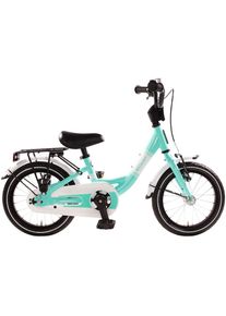 Bachtenkirch Kinderfahrrad &raquo;14" Baxi - aqua&laquo; 1 Gang ohne Schaltung Packung, Alu Kinderfahrrad mit Vollausstattung, erh&auml;ltlich in 14/16/18 Zoll