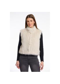 Rino & Pelle Rino & Pelle Kurzweste &raquo;DAVA&laquo; mit Stehkragen beige, Gr&ouml;&szlig;e 44