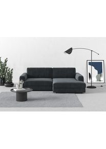 Trendmanufaktur Ecksofa &raquo;Bourbon, Mega Designsofa mit tollem Sitzkomfort, Breite 250cm, L-Form&laquo; extra tiefe Sitzfl&auml;che, wahlweise mit 