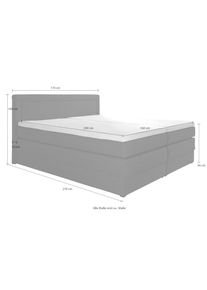 Hapo Boxspringbett mit Bettkasten