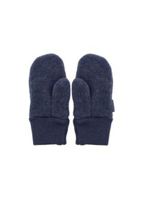 MaxiMo F&auml;ustlinge Wollfleece, Strickb&uuml;ndchen, temperaturregulierend, schnell trocknend blau, Gr&ouml;&szlig;e 5