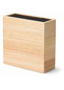 CONTINENTA Messerblock 1 flexibler Einsatz, Hartholz