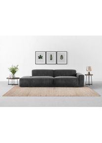 Trendmanufaktur Big-Sofa &raquo;Braga, mit hochwertigem Kaltschaum, Megasofa, in Cord erh&auml;ltlich&laquo; modernes Big-Sofa, Couch mit hohem Sitzkomfort, 277/72/107