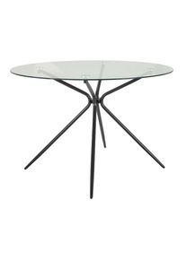 Inosign Essgruppe &raquo;Silvi-Mandy&laquo; Set 110 cm, Set: Glastisch 110x110 cm mit 4 St&uuml;hlen