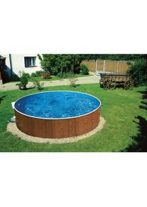 my POOL BWT Rundpool &raquo;MAONI&laquo; Aufstellpool in Holzoptik in verschiedenen Gr&ouml;&szlig;en