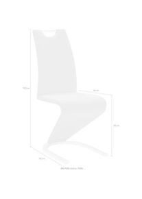 MCA furniture Freischwinger &raquo;Amado, TOPSELLER!&laquo; (Set) 4 Stk.2er-, 4er-, 6er-Set, Stuhl belastbar bis 120 Kg