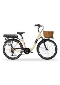 MBM &raquo;Elektro-Citybike RHEA 26 Zoll, creme&laquo;
