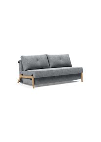 INNOVATION LIVING Schlafsofa &raquo;Cubed Klappsofa, hochwertige Schlaffunktion, Design und extra Komfort&laquo; Frontauszug, sehr platzsparend, abgewinkelt 