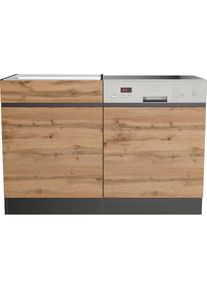 KOCHSTATION Sp&uuml;lenschrank &raquo;KS-Riesa&laquo; Breite 120 cm, MDF-Fronten