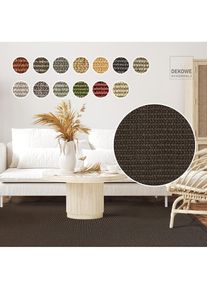 Dekowe Sisalteppich &raquo;Mara S2 mit Bord&uuml;re&laquo; rechteckig 5 mm H&ouml;he Flachgewebe, Material: 100% Sisal, Wohnzimmer, Kundenliebling
