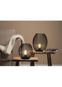 Leonardo LED Tischleuchte &raquo;Laterne CASOLARE&laquo; 1 Stk. Neutralwei&szlig; aus Metall, oval