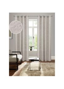 Bruno Banani Gardine &raquo;Jaden&laquo; &Ouml;sen 1 Stk. tlg. modern, zeitloser Schal, Leinenoptik