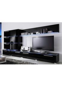 H&ouml;ltkemeyer Wohnwand &raquo;Line&laquo; Set, 7 Stk. tlg.