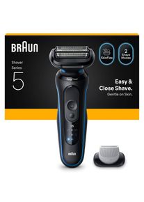 Braun Elektrorasierer &raquo;Series 5 52-B1600s&laquo; 1 Stk. Aufs&auml;tze 100% wasserdicht, K&ouml;rperpflege-Aufsatz, Bis zu 50 Min, Made in Germany